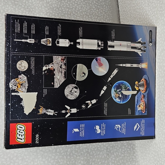 Lego Nasa Apollo Saturn V 12309 Original Set Retired - Picture 2 of 7